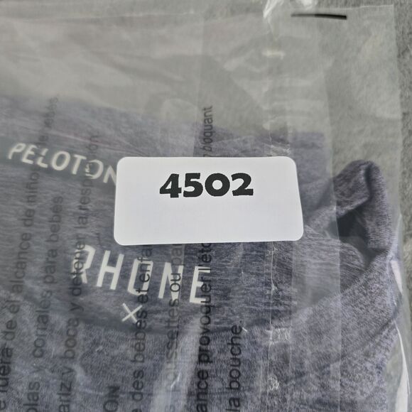 Rhone x Peloton T-Shirt Men's Heather Gray Workout Short Sleeve Size S - Picture 9 of 9